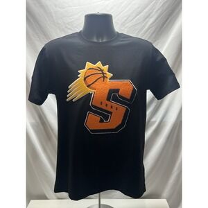 Pro Standard Phoenix Suns T Shirt Mens Black NBA Embroidered Patches 3D Medium